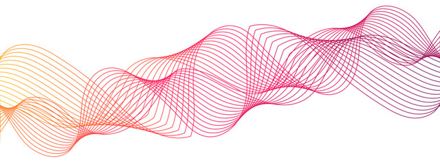 Abstract colorful glowing frequency sound wave technology with Futuristic motion curve lines tech.  Futuristic energy sound waves technology curve flow wave lines. 