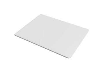 Half View of Mouse Pad, 3D Illustration