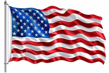 Obraz premium アメリカの国旗