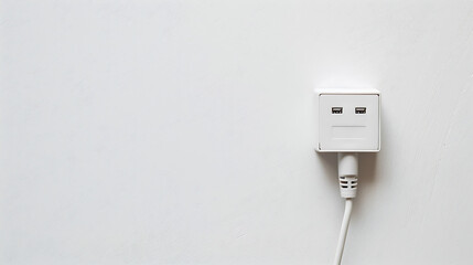 Power plug, isolated background, supplying electrical energy to appliances