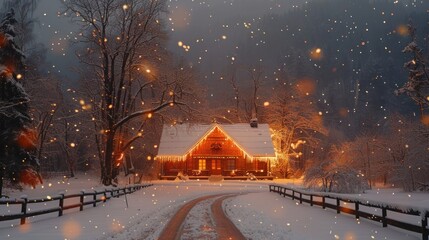 Create Stunning Animated Snowfall with Adobe Stock's GIF Creator Template