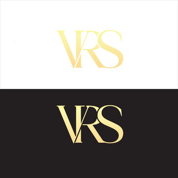 vrs logo, vrs initials vector design, vrs vector templet logo, luxury logo design, minimal style logo