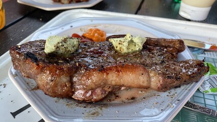 essen, fleisch, feigling, mahl, gegrillt, abendessen, schweinefleisch, teller, essgeschirr, rind, grill, gebraten, barbecue, braten, kochen, steak, lunch, barbecue, gemüse, köstlich, skewer, cooked, l
