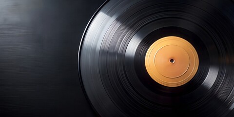 Schallplatte Vinyl Schellack Vinylscheibe Scheibe Platte AI Generative
