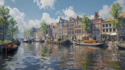 Amsterdam Canals, Netherlands - Charming canals and historic buildings