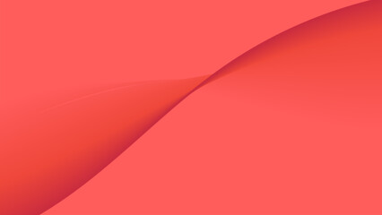 Red color abstract wave background. Abstract plasma background. Modern design template for web cover