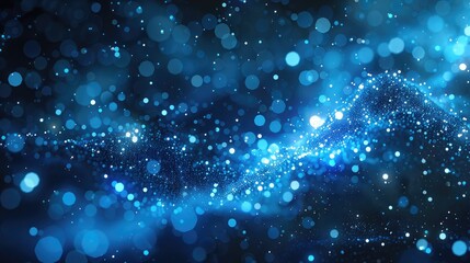 Sparkling digital energy fields in cyberspace