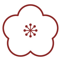 梅の花のイラスト