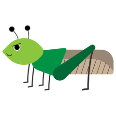 バッタのイラスト