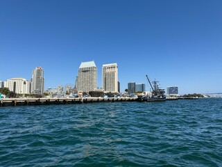 Fototapeta premium Beautiful San Diego Skyline 