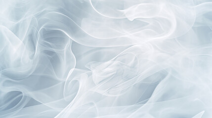 Obraz premium Swirling white smoke patterns, ethereal and delicate, natural daylight streaming in