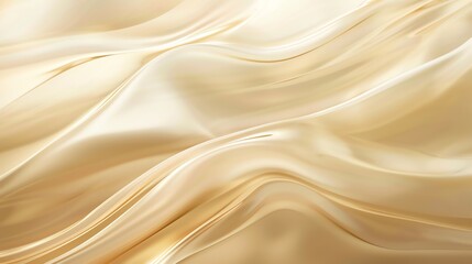 Obraz premium Abstract, flowing, golden, silk texture.