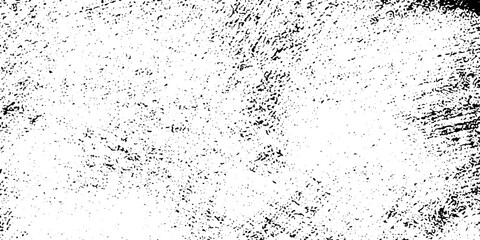 Black and white grunge texture background. illustration grunge texture of cracks, dot, chips, dust. Dirty monochrome pattern of the old worn surface.