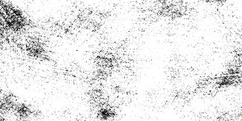 Black and white grunge texture background. illustration grunge texture of cracks, dot, chips, dust. Dirty monochrome pattern of the old worn surface.