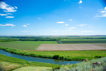 Landscape in the mountains. High quality photo.