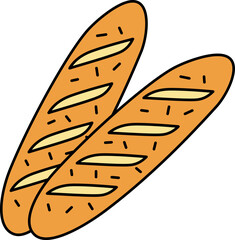 Bread Oktoberfest Illustration