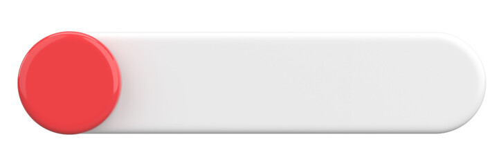 Profile tab. Social media profile. 3D illustration.