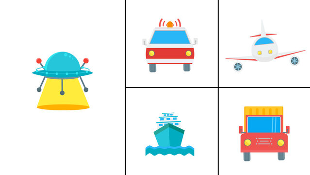 Global Transport Icons