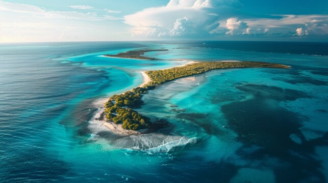 Los Roques Archipelago (Venezuela): This national park consists of over 300 islands and cays, offering pristine beaches, crystal-clear waters, and vibrant coral reefs