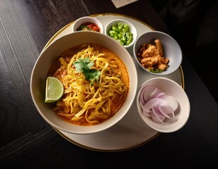 Authentic Thai Khao Soi Kai