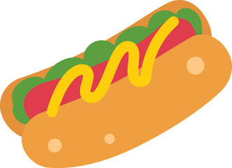 Hotdog Illustration
