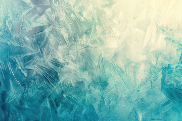 Obraz premium Generative ai on theme of beautiful texture transparent ice for design natural abstract background