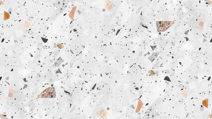 Natural terrazzo floor tile White marble texture for skin tile wallpaper luxurious background. 