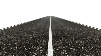 Road isolated on transparent background PNG, design elements.