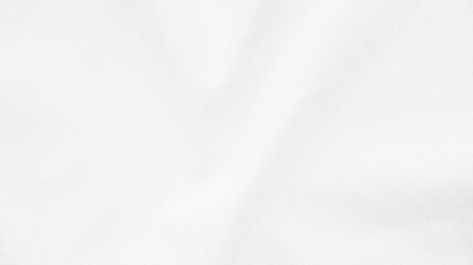 Organic Fabric cotton backdrop White linen canvas crumpled natural cotton fabric Natural handmade linen top view background  organic Eco textiles White Fabric linen texture