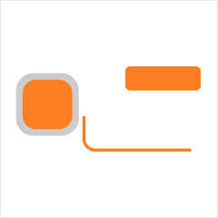 Infographic list modern vector element