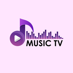 Obraz premium Print, graph, icon, vector, illustration, bar, symbol, design, sign, music, concept, logo, music logo, logo design, music tv, channel, tv channel, music tv logo, logo design, musical, entertainment