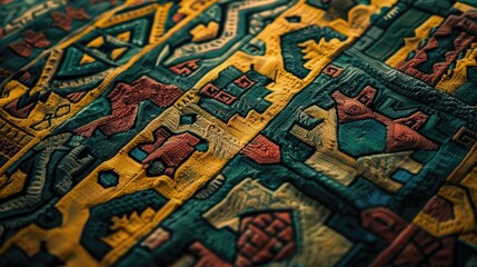 Obraz premium Colorful Cloth Close Up