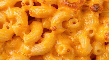 Fototapeta premium Delicious cheesy pasta bake