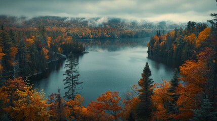 Algonquin Provincial Park, Ontario - Forested landscapes and pristine lakes