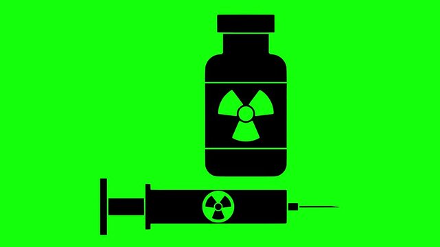 energy illustration video animation bomb electric nuclear silhouette power logo electricity icon industry technology pollution tower industrial fuel hiroshima outline atom radiation science for green