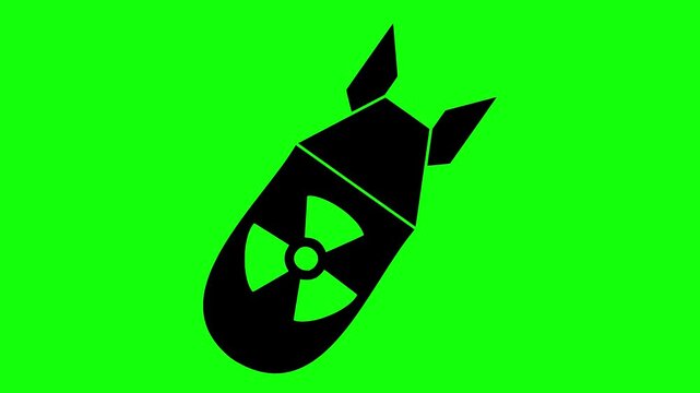 energy illustration video animation bomb electric nuclear silhouette power logo electricity icon industry technology pollution tower industrial fuel hiroshima outline atom radiation science for green