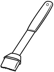 barbeque grill outline