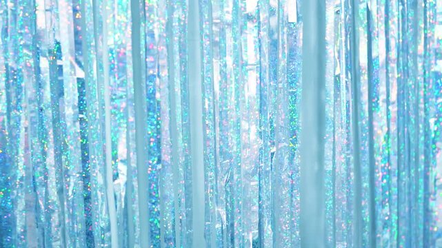Glittering Blue Party Decorations,Sparkling Birthday Bash