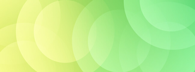 minimalist banner background. colorful.green and yellow gradation. circle effect .abstract .style trendy.geometric circle.eps 10