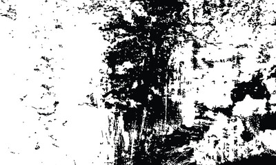 Grunge distressed overlay texture and background - wide banner format background with copy space for text. Grunge texture of chips, cracks,scratches.Soft white grunge.Distressed black grunge texture.