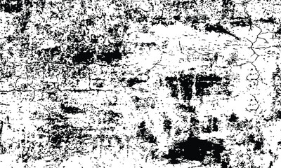 Grunge distressed overlay texture and background - wide banner format background with copy space for text. Grunge texture of chips, cracks,scratches.Soft white grunge.Distressed black grunge texture.