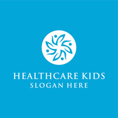 children's health care concept, simple, modern, clean