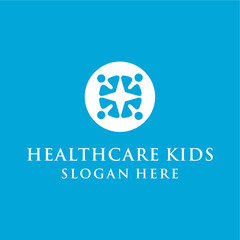 children's health care concept, simple, modern, clean