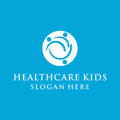 Obraz premium children's health care concept, simple, modern, clean