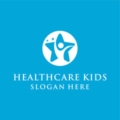 children's health care concept, simple, modern, clean