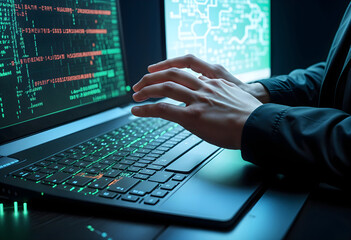 Cybersecurity Programmer at Work