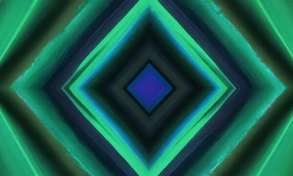 Futuristic abstract geometric Light Animation with black background abstack 