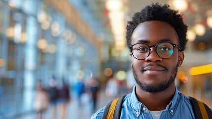 Obraz premium Financial Stress of a Young Professional: Overcoming Education Debt and Student Loan Burden