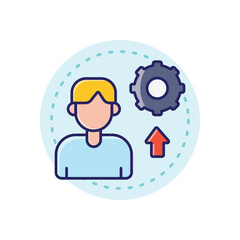 Personal Development vector icon