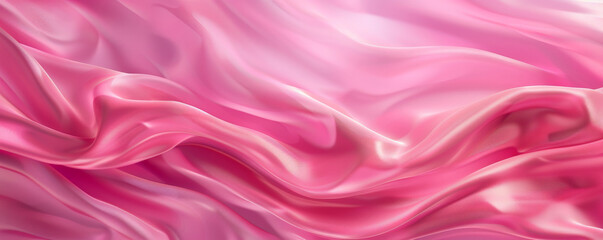 Obraz premium A bright pink background with a smooth gradient and a matte finish, creating a sophisticated and modern look.
